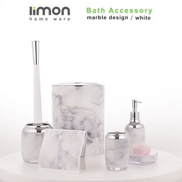 2024 ست بهداشتی رمانتیک طرح ماربل