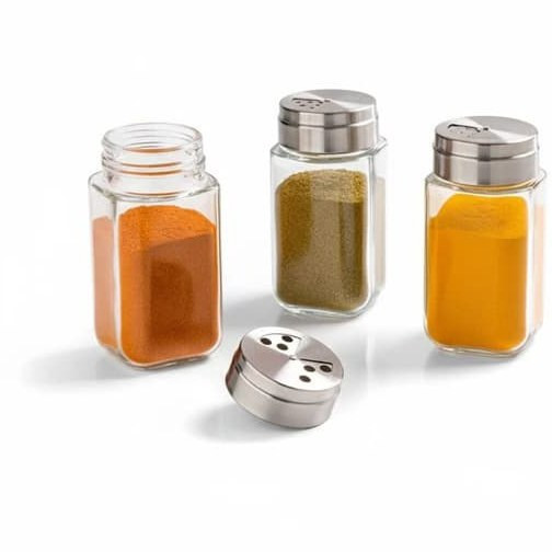 جاادویه شیشهای درب استیل4گوش ۲۲۰ccلیمون کدکالا 2420